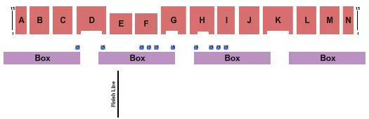 seating chart for Sonoma County Fairgrounds - Racing - eventticketscenter.com