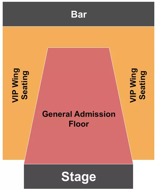 seating chart for Sony Hall - SRO/VIP 2 - eventticketscenter.com