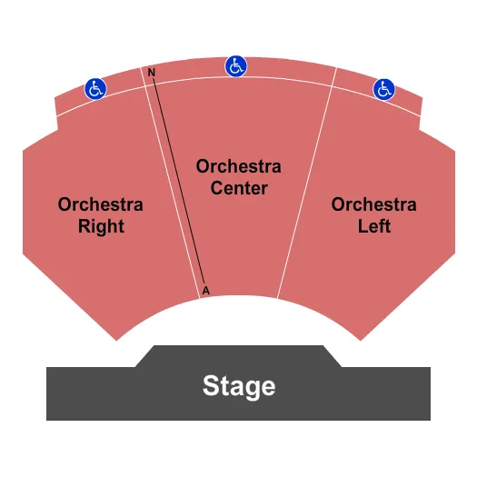 seating chart for South Coast Repertory - End Stage - eventticketscenter.com