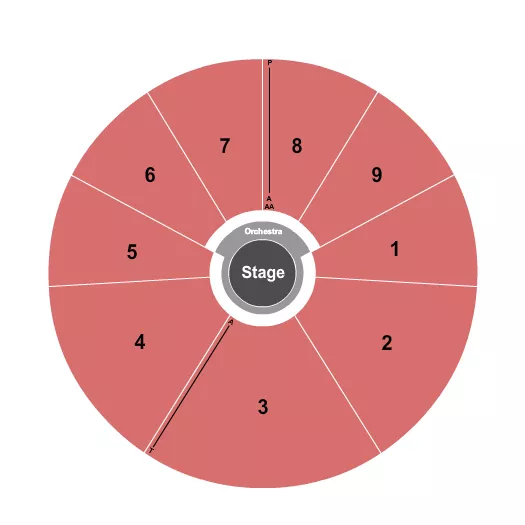 seating chart for South Shore Music Circus - Full House - eventticketscenter.com