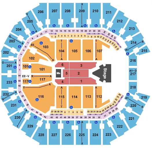 Spectrum Center Tickets & Seating Chart - ETC