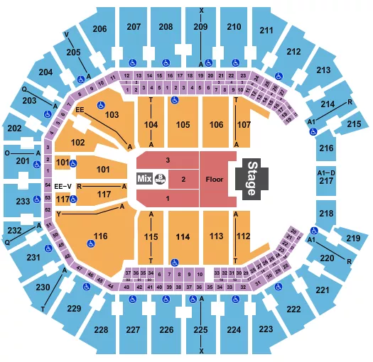 Spectrum Center Tickets & Seating Chart - ETC