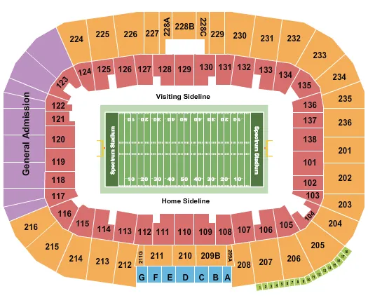 Wv Black Bears Stadium Seating Chart | Elcho Table