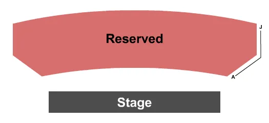 seating chart for  - End Stage - eventticketscenter.com