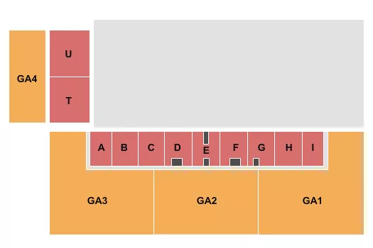 seating chart for Spokane County Fair & Expo Center - Rodeo 2 - eventticketscenter.com