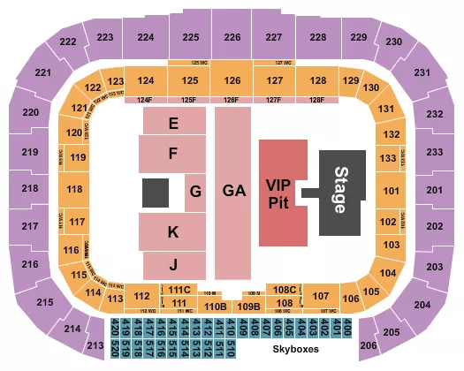 seating chart for Sports Illustrated Stadium - Watch Party - eventticketscenter.com
