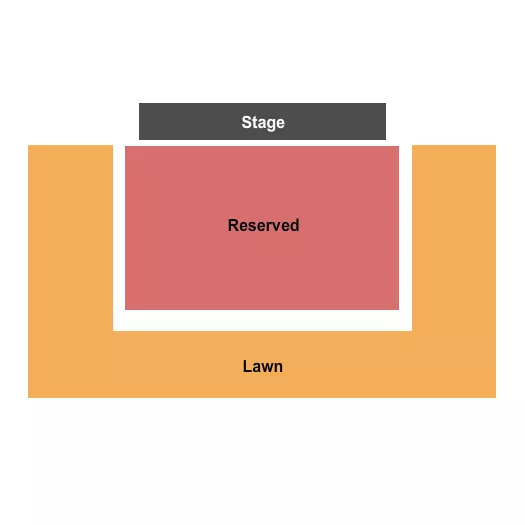 seating chart for Springfield Municipal Opera Association - End Stage 2 - eventticketscenter.com