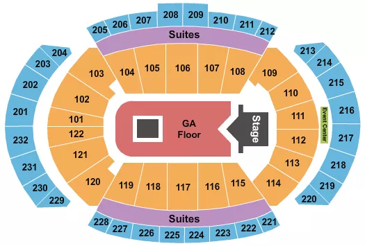 seating chart for  - Suicideboys - eventticketscenter.com