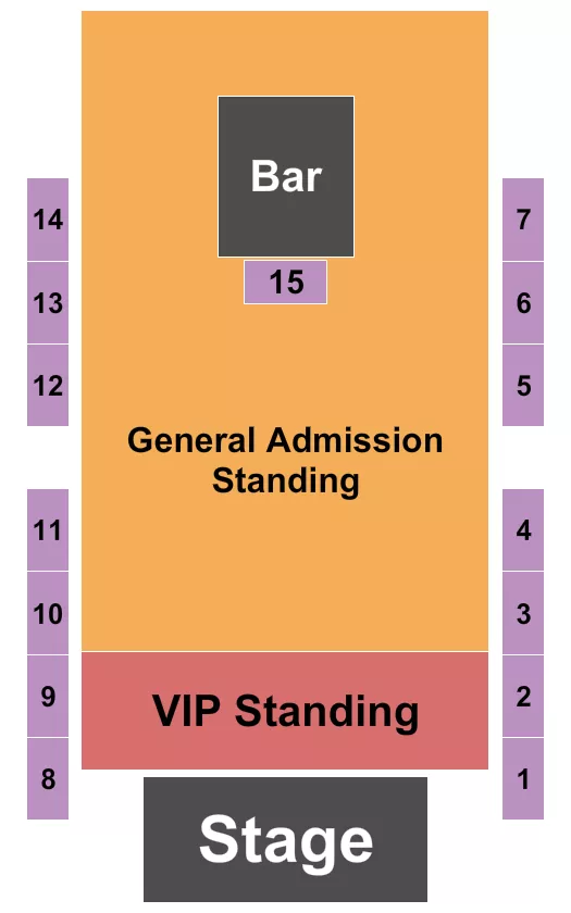seating chart for Spruce Meadows - GA/VIP 2 - eventticketscenter.com