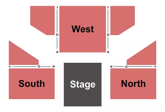 seating chart for St Ann's Warehouse - Endstage 2 - eventticketscenter.com