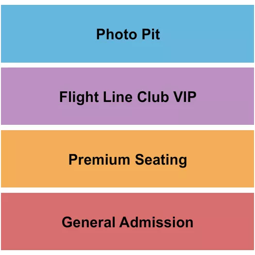 seating chart for St. Cloud Sky Central Airport - Air Show - eventticketscenter.com