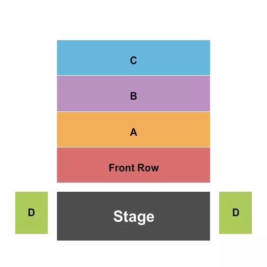 seating chart for St. Gregory's Episcopal Church - Candlelight 2 - eventticketscenter.com