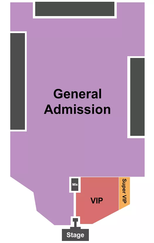 seating chart for St. Joseph County 4-H Fairgrounds - GA/VIP/Super VIP - eventticketscenter.com