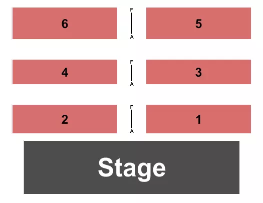 seating chart for St. Petersburg Marriott Clearwater - Endstage - eventticketscenter.com