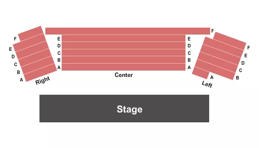 seating chart for Stage West Theatre - TX - Endstage 2 - eventticketscenter.com