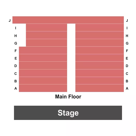 seating chart for Stage West Theatre - TX - Endstage - eventticketscenter.com