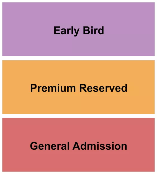 seating chart for Stagecrafters Theater - GA/Premium/Early Bird - eventticketscenter.com