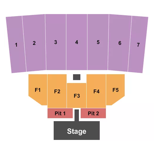 seating chart for Stambaugh Stadium - Eric Church - eventticketscenter.com