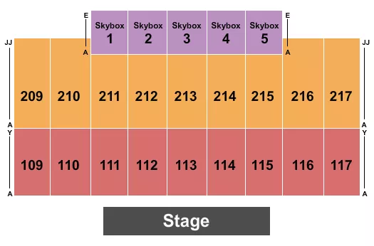 seating chart for Stanford Stadium - DCI - eventticketscenter.com
