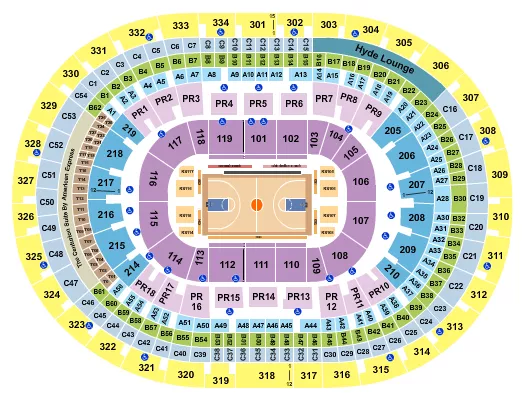 seating chart for Crypto.com Arena - Basketball - Globetrotters - eventticketscenter.com