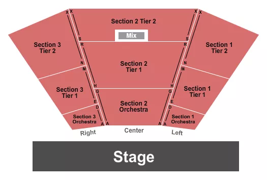 seating chart for Star Centre - Endstage 3 - eventticketscenter.com