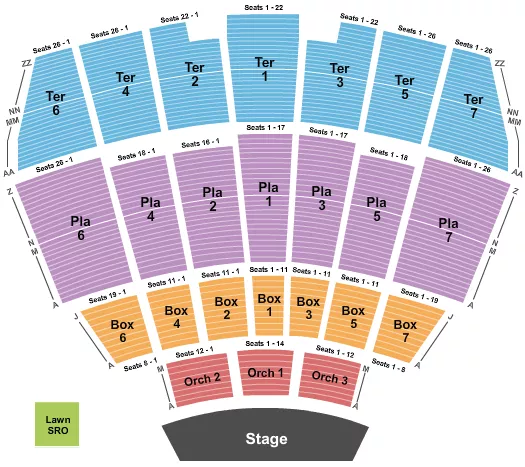 Starlight Theatre Tickets Seating