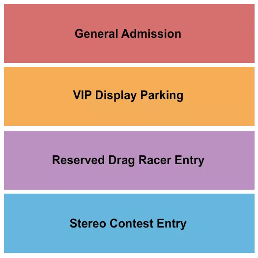 seating chart for State Capitol Raceway - Import Face-Off - eventticketscenter.com
