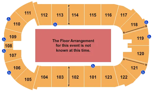 seating chart for Payne Arena - Generic Floor - eventticketscenter.com