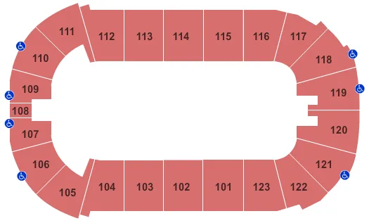 seating chart for Payne Arena - Open Floor - eventticketscenter.com