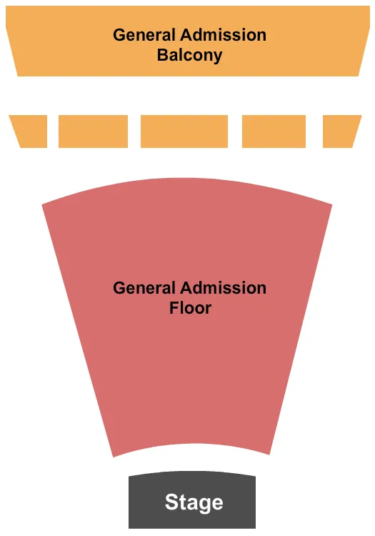 seating chart for State Theatre - ME - GA Floor/GA Balc - eventticketscenter.com