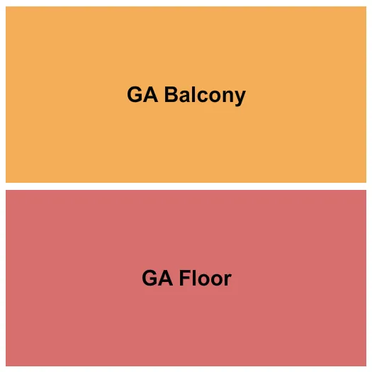 seating chart for State Theatre Greenville - Ga Floor/GA Balcony - eventticketscenter.com