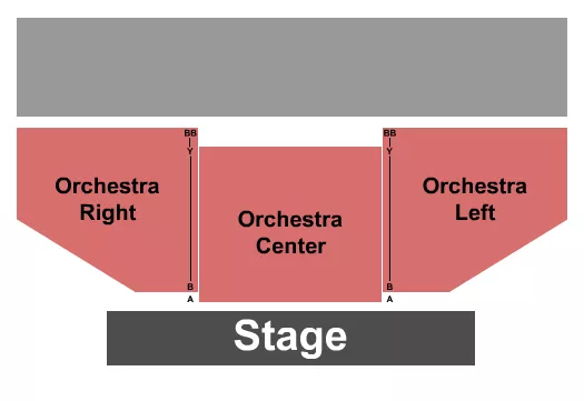 seating chart for State Theatre of Ithaca - Endstage - No Balc - eventticketscenter.com
