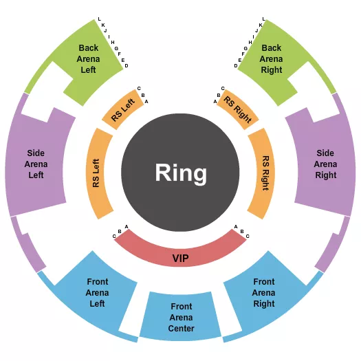seating chart for Stonewood Center - Circus - eventticketscenter.com