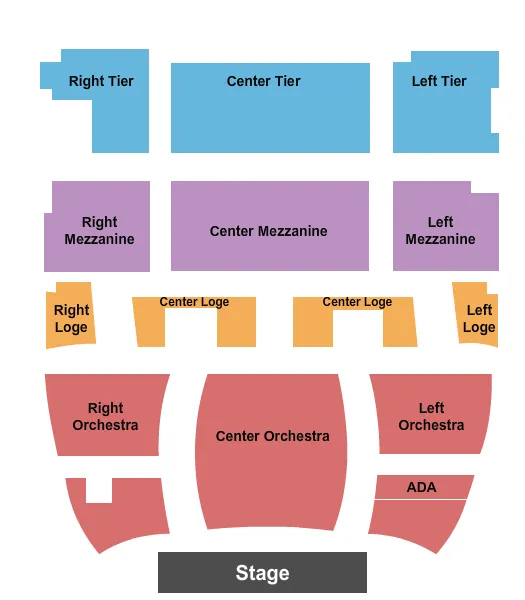 seating chart for Strand Theatre - NJ - Endstage - eventticketscenter.com