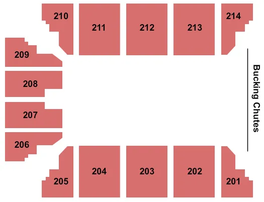 seating chart for Stride Bank Center - Rodeo - eventticketscenter.com