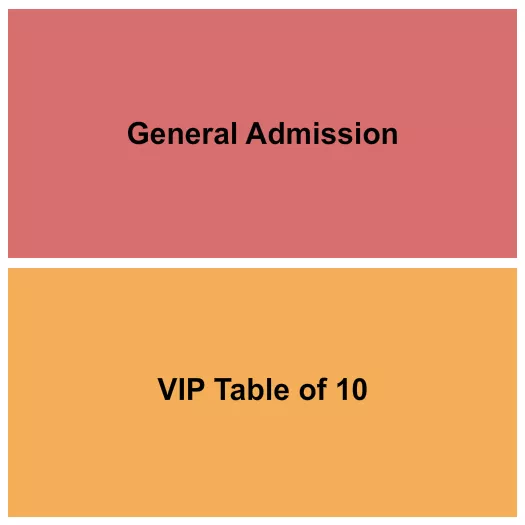 seating chart for Sunnybrook Ballroom - GA/Table - eventticketscenter.com