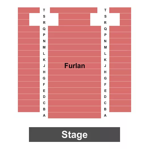 seating chart for Sunset Playhouse Furlan Auditorium - Endstage - eventticketscenter.com