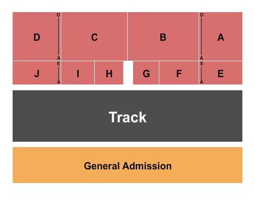 seating chart for Sussex County Fairgrounds - GA/Reserved - eventticketscenter.com