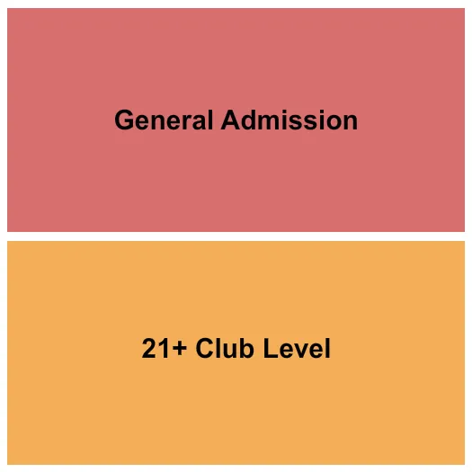 seating chart for Sutter Health Park - GA/21 Club - eventticketscenter.com