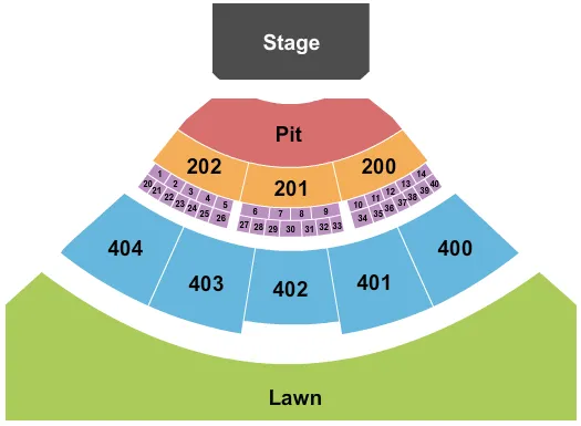 seating chart for  - Lauv - eventticketscenter.com