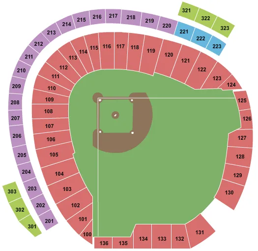 seating chart for Charles Schwab Field Omaha - Baseball - eventticketscenter.com