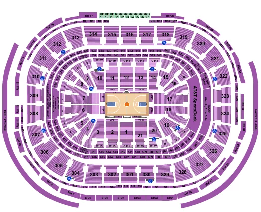 seating chart for TD Garden - Basketball RO - eventticketscenter.com