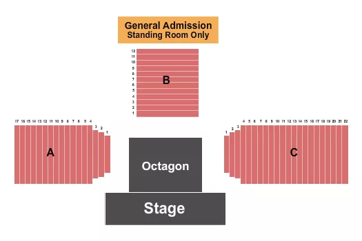 seating chart for Carson Valley Inn - TJ's Corral Outdoor Event Center - MMA - eventticketscenter.com