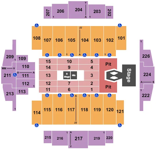 Tacoma Dome Tickets &amp; Seating Chart - Event Tickets Center
