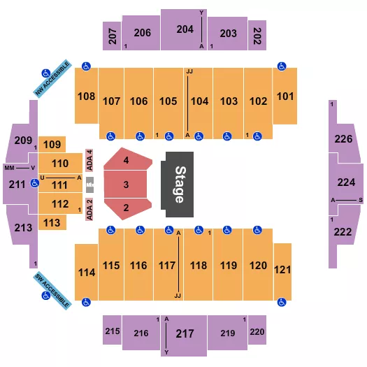 Tacoma Dome Tickets Seating Chart