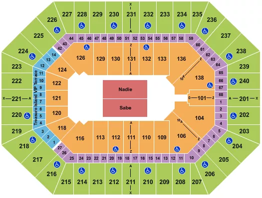 Target Center Tickets & Seating Chart - Event Tickets Center