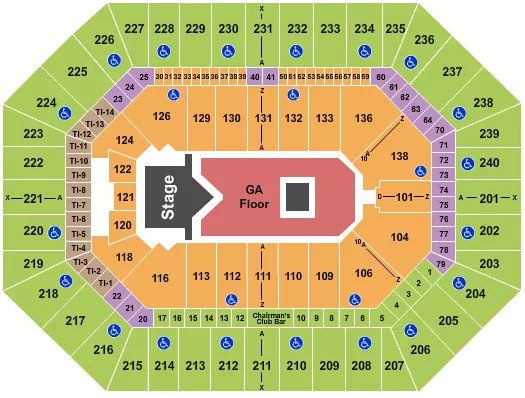 seating chart for Target Center - Suicideboys 2 - eventticketscenter.com