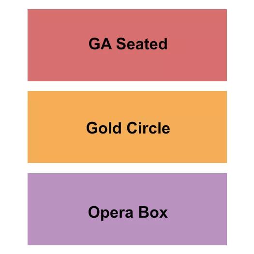 seating chart for Thalia Hall - GA Seated/GC/Opera Box - eventticketscenter.com