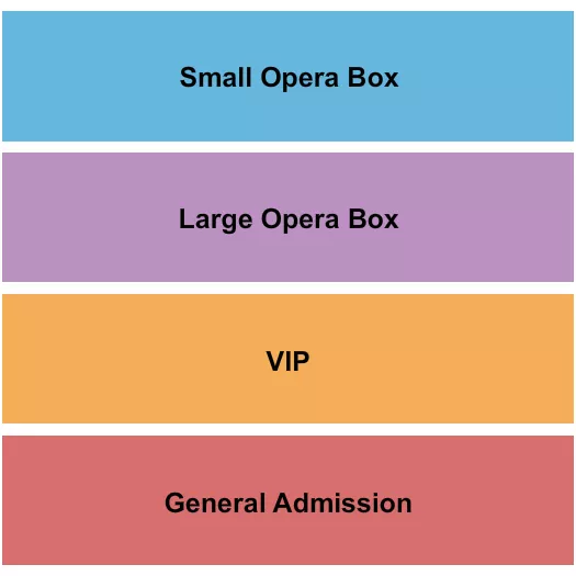 seating chart for Thalia Hall - GA/VIP/Opera Boxes - eventticketscenter.com