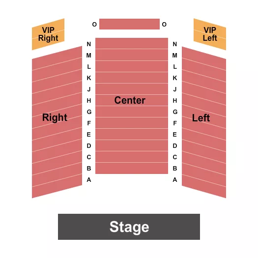 seating chart for The Acorn Center - Endstage VIP - eventticketscenter.com